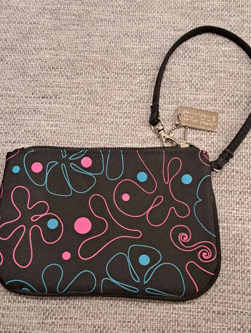 Vintage Y2K Britney Spears Curious Cosmetic Pouch Wristlet